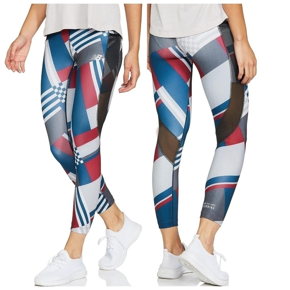 New Balance Active Sporty Yoga Women's Legging Pants Size M Multicolor